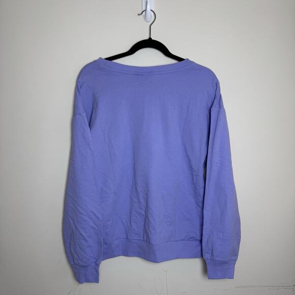 NWT Disney Mickey Mouse Women's Peace Love Unity Light Purple Shirt Size Large - Picture 2 of 3